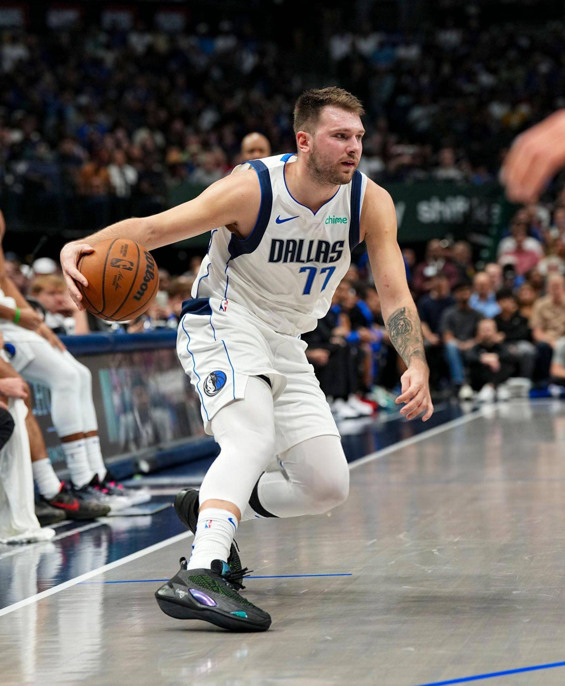 MAD前途光明！，东契奇新星败北表现突出全场沸腾不已(约基奇和东契奇个人资料)